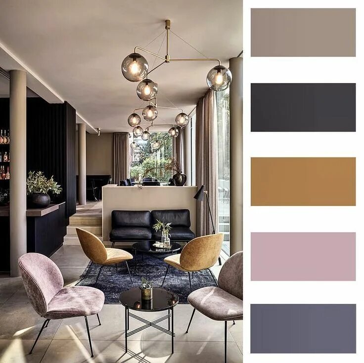 Красивые сочетания в интерьере Interior palette Цвет гостиной, Цвета дизайна интерьера, Дизайн домашнего интерь