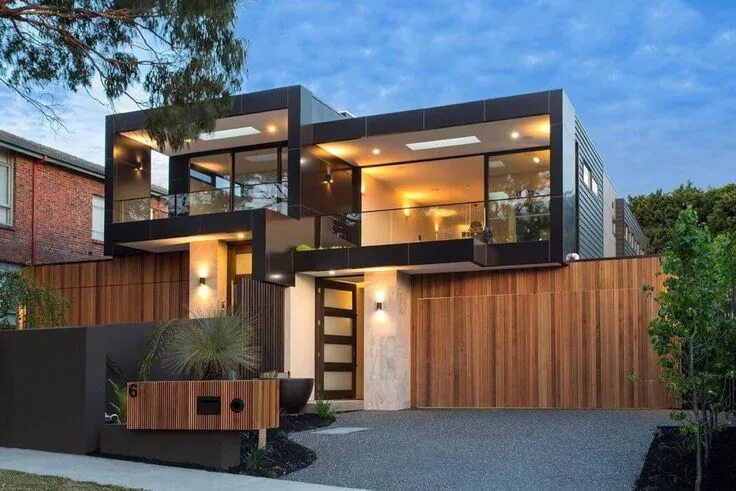 Красивые современные частные дома фото https://homeadore.com/2017/04/11/contemporary-house-madden-building-group/ Facad