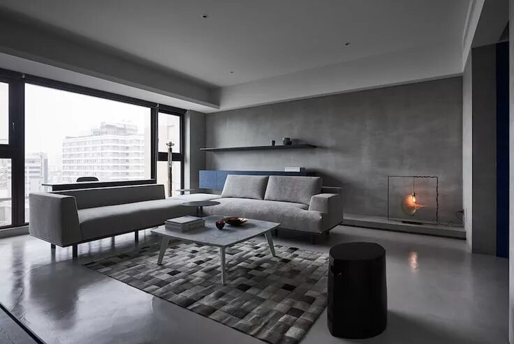 Красивые современные интерьеры комнат Modern Apartment With A Low-Profile, Chic And Balanced Interior Apartment interi