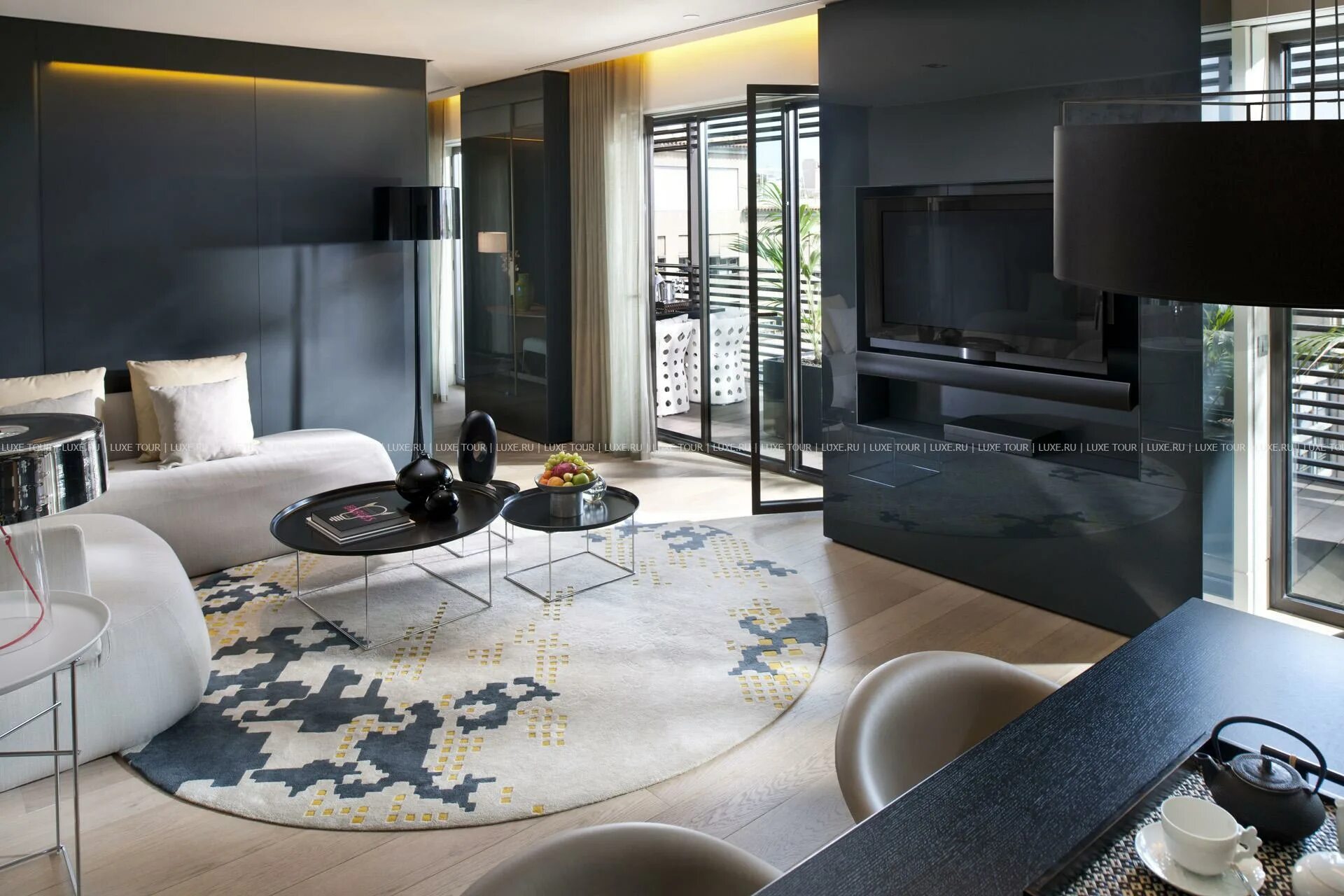 Красивые современные интерьеры квартир Mandarin Oriental Barcelona, Барселона