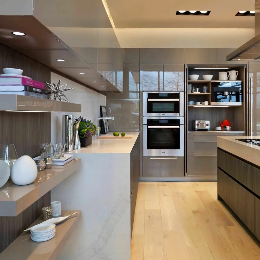 Красивые современные кухни в интерьере Ver esta foto do Instagram de @decoredecor * 5,666 curtidas Kitchen interior, Mo