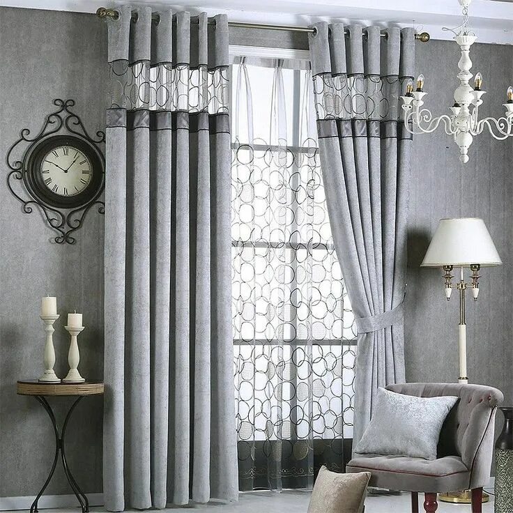Красивые современные шторы фото Pin by Camar Addouja on مطبخ Curtains living room modern, Curtains living room, 