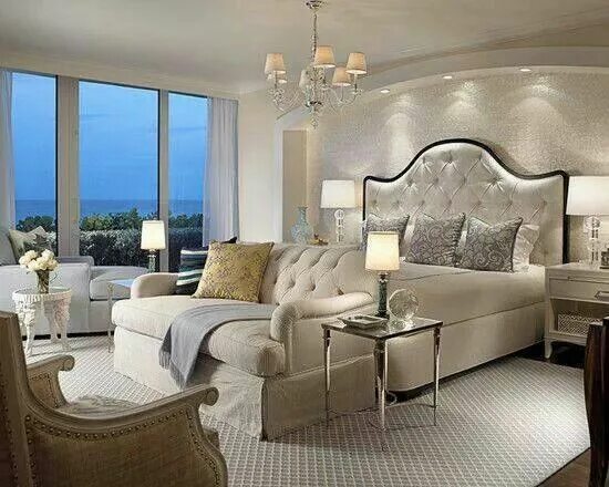 Красивые спальни фото новинки Bedroom design Grey bedroom design, Beach style bedroom, Luxurious bedrooms