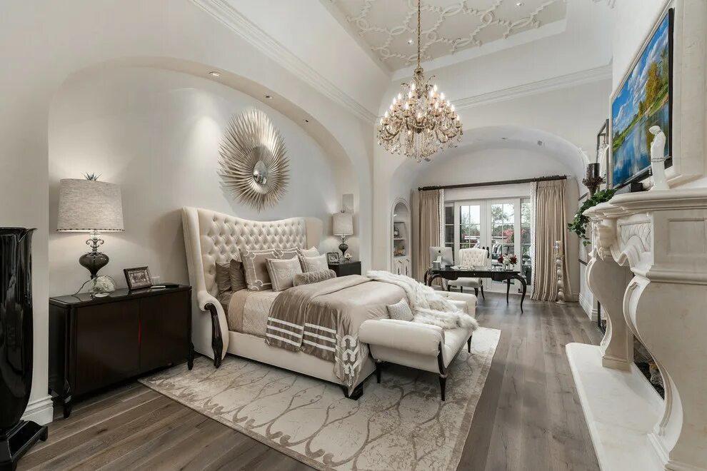 Красивые спальни фото новинки Modern Home by World renowned Fratantoni Interior Designers! - Стиль шебби-шик -