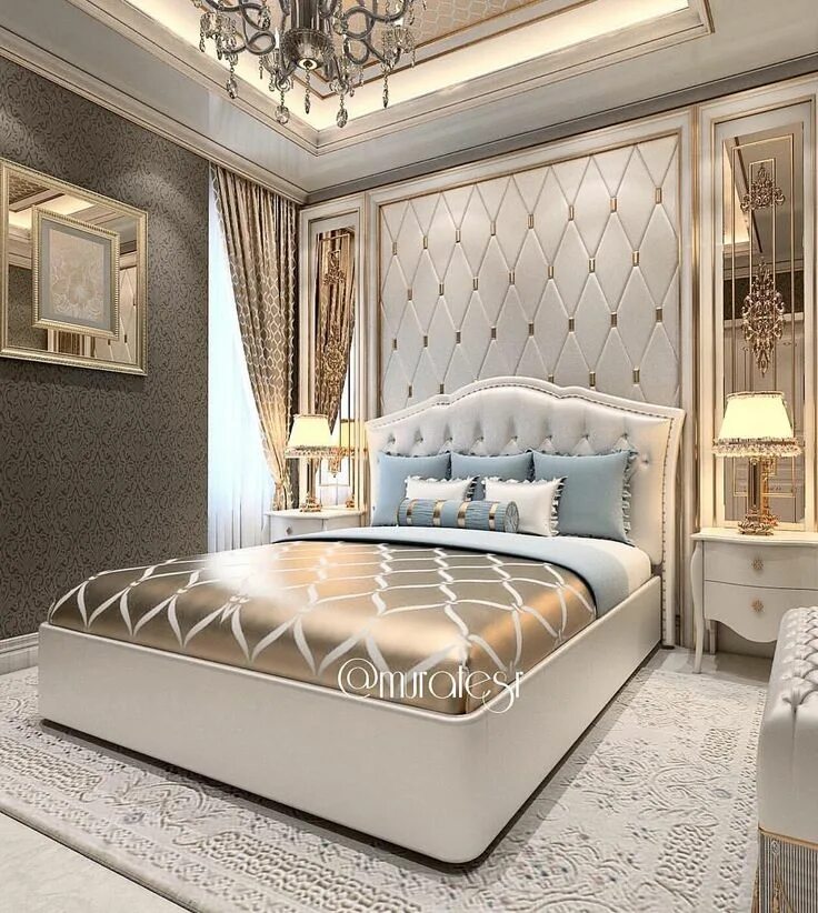 Красивые спальни фото новинки MURAT GÜLERÇOBAN on Instagram: "Customer Project ✔" Camere da letto di lusso, Ca