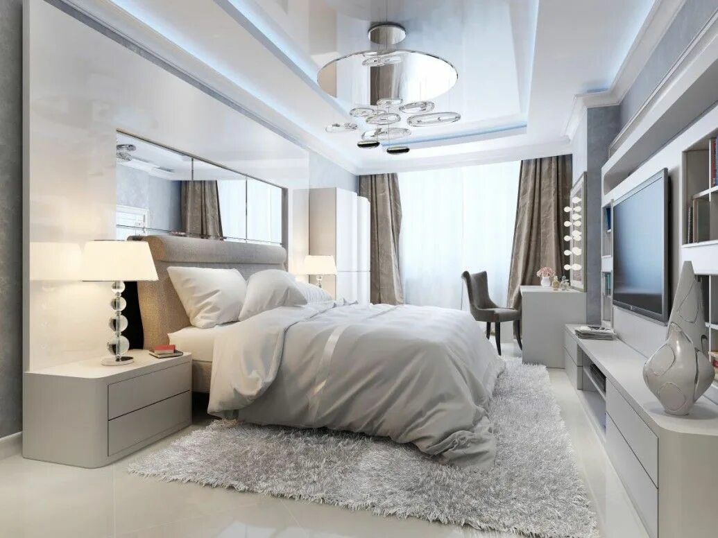 Красивые спальни интерьер дизайн фото Luksusowe wnętrze tanim kosztem! Ikea, Design, Feng shui