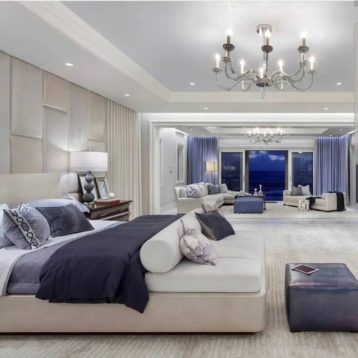 Красивые спальни интерьер дизайн фото Pin by Sandra Acevedo on * Bedrooms * Luxury bedroom design, Luxurious bedrooms,