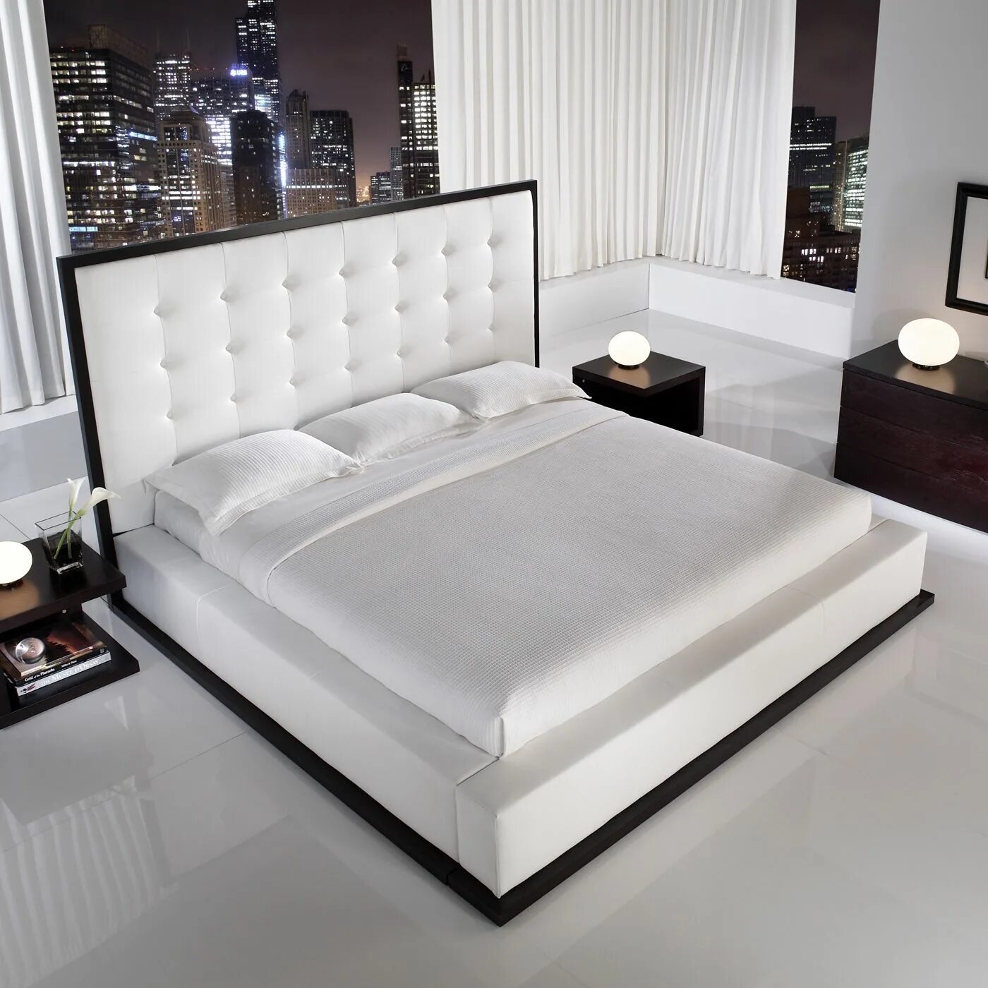 Красивые спальные кровати фото MODLOFT Furniture MD317 Ludlow Bed Bed design, Modern bedroom furniture, Home be