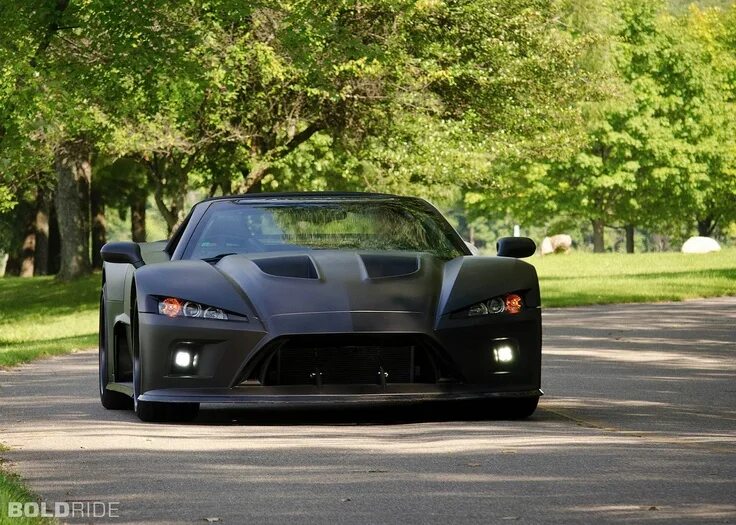 Красивые спортивные машины фото Falcon F7 2000x1429 Matte black cars, Black car, Sport cars