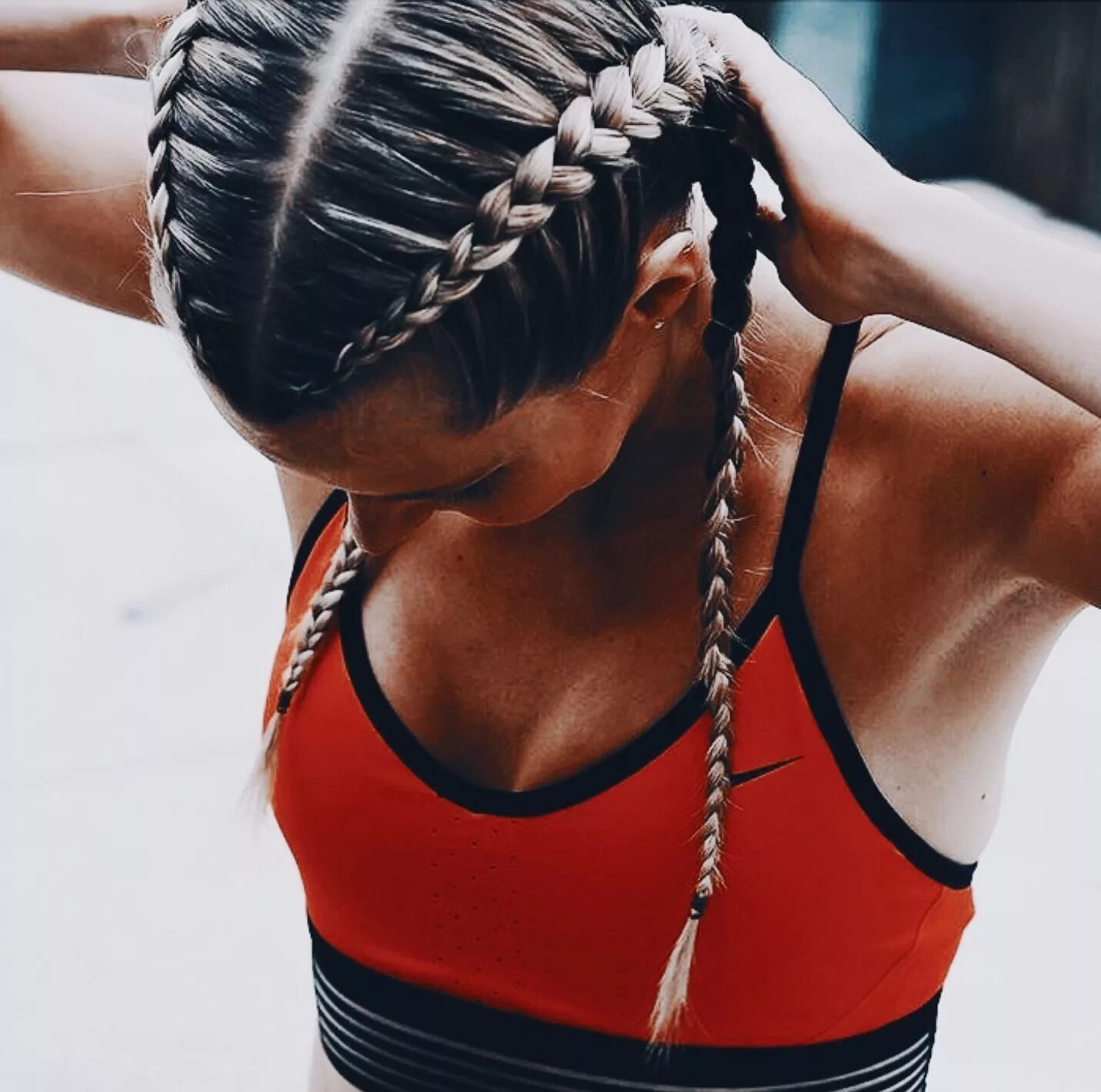 Красивые спортивные прически Pin on fitness Sporty hairstyles, Long hair styles, Sport hairstyles