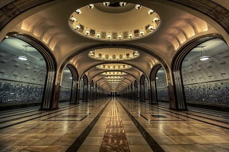Красивые станции метро москва фото Moomin deco Metro station, Amazing architecture, Moscow metro