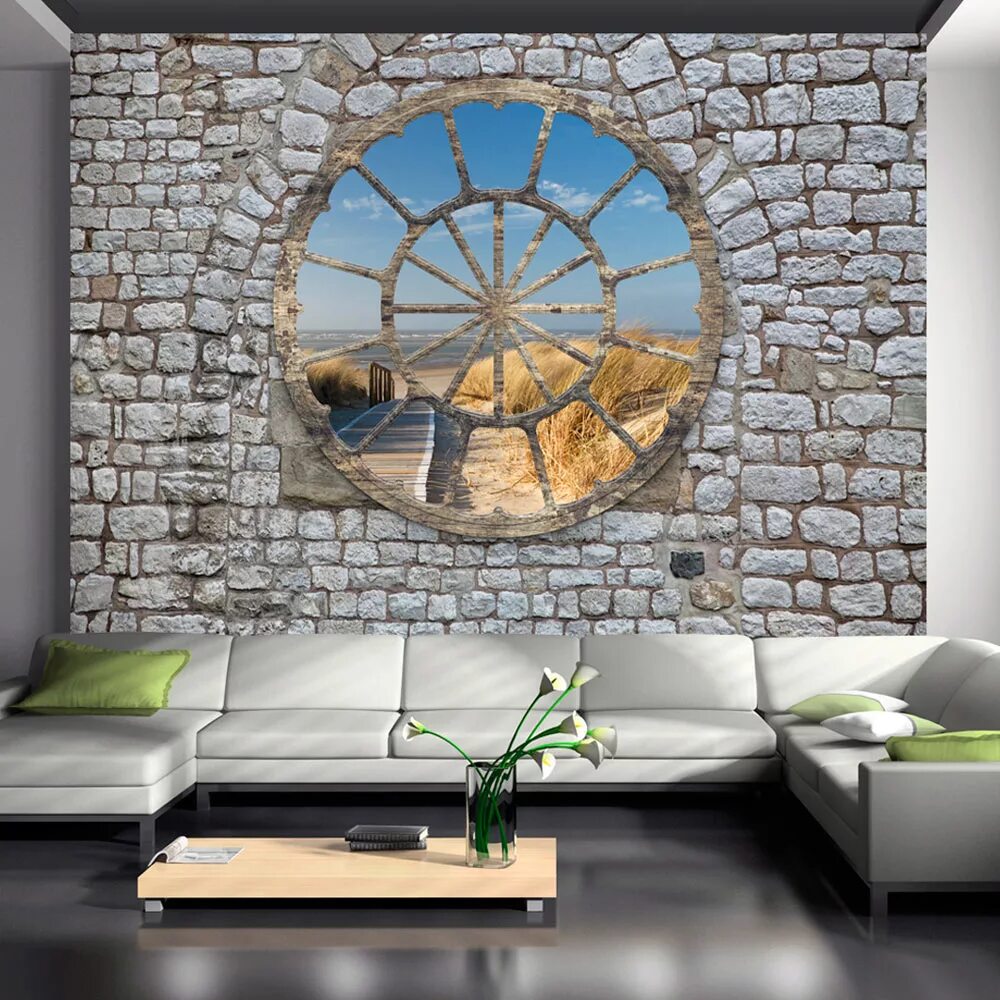 Красивые стены квартир фото фото Papel Pintado Fotomural no tejido / lamina autoadhesiva Decoracion d-A-0008-a-b 