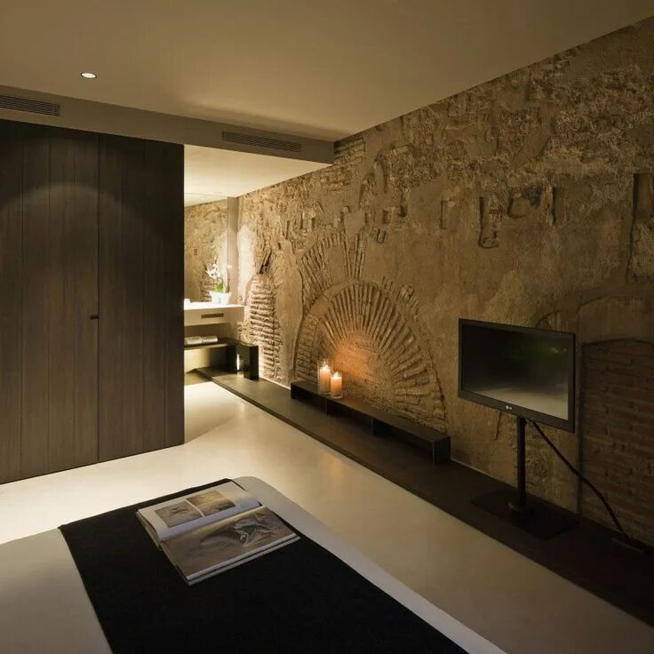Красивые стены квартир фото фото Caro Hotel by Francesc Rifé Studio (29) Habitaciones de hotel, Decoración de una
