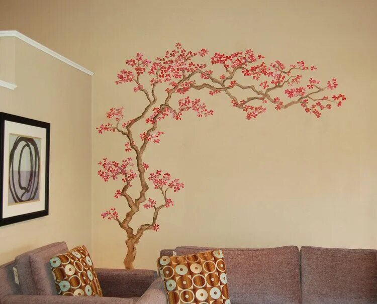 Красивые стены своими руками фото Pin by Virginia Fair Studios on Virginia Fair Studios Wall murals, Wall design, 