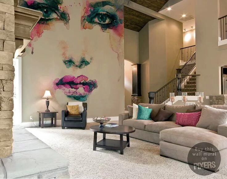 Красивые стены в доме фото Amazing wall mural from PIXERS! www.pixersize.com Decor, Home decor, Wall murals