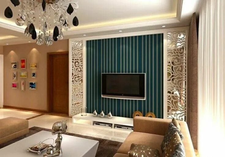 Красивые стены в интерьере гостиной 35 Best Fresh Color To Be Best Wall Paint Decor (Dengan gambar)