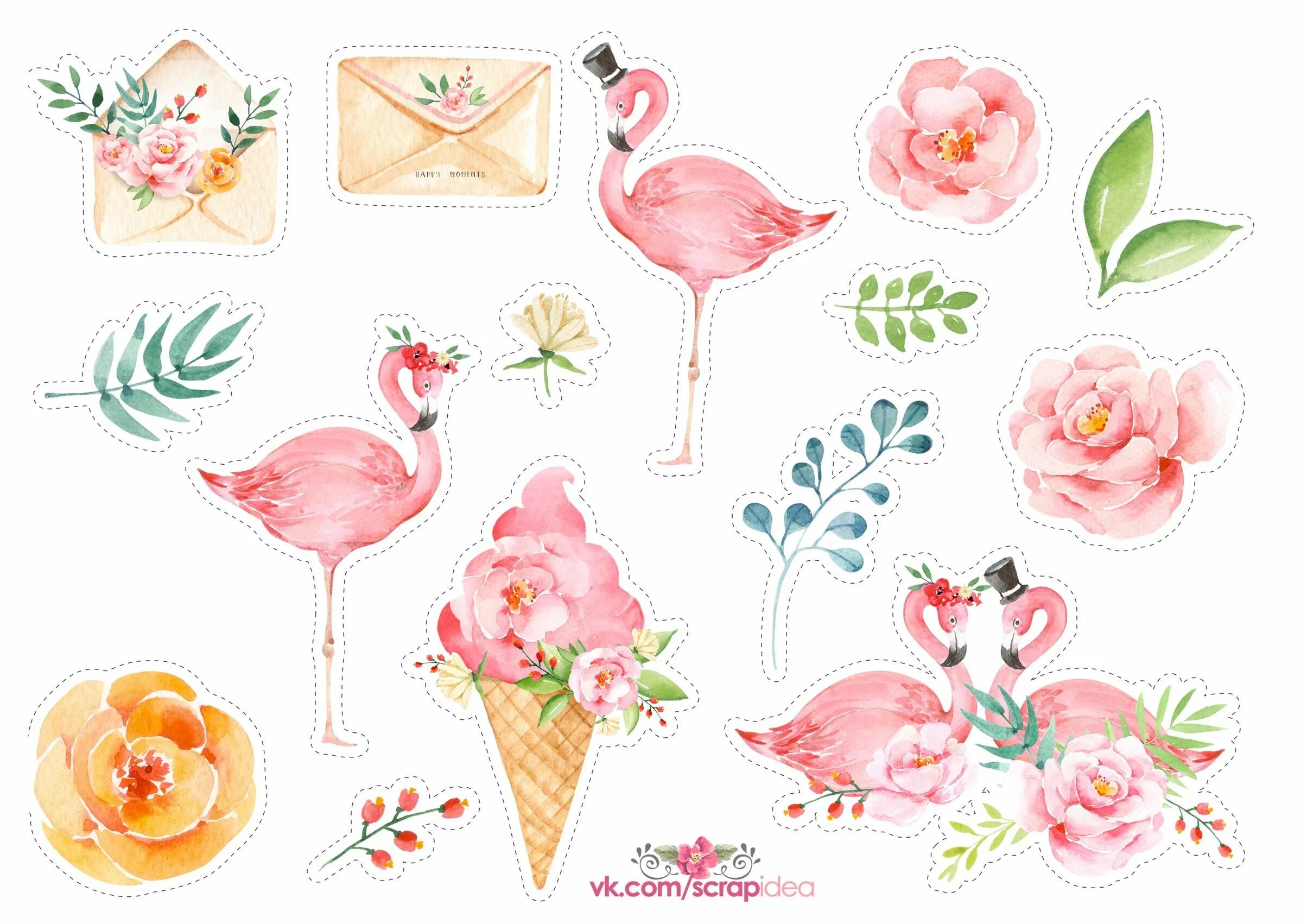Красивые стикеры для оформления текста Скрапбукинг VK Filofax stickers, Holiday scrapbook, Printable planner stickers