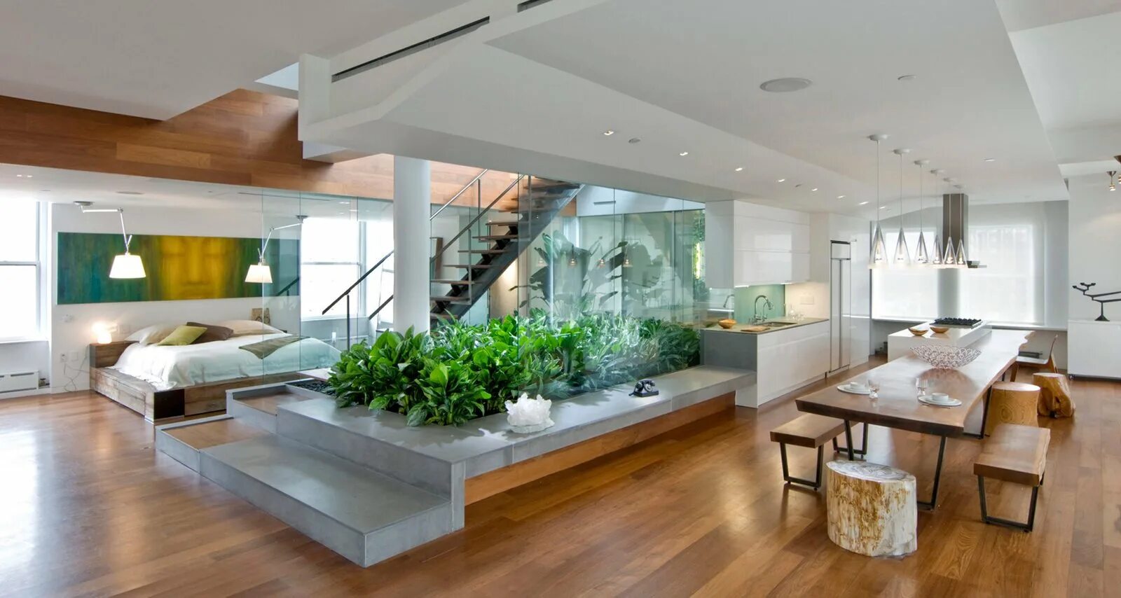 Красивые стили интерьера Photo 1 of 7 in Broadway Penthouse by Joel Sanders Architect - Dwell
