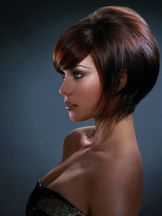Красивые стрижки 2024 женские Pin by April Martinez on hair, hair, hair Short hair styles, Brown straight hair