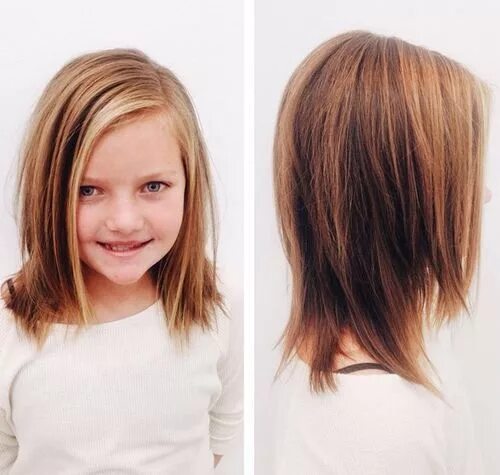 Красивые стрижки для девочек на средние волосы 50 Cute Haircuts for Girls to Put You on Center Stage Kids hair cuts, Medium hai