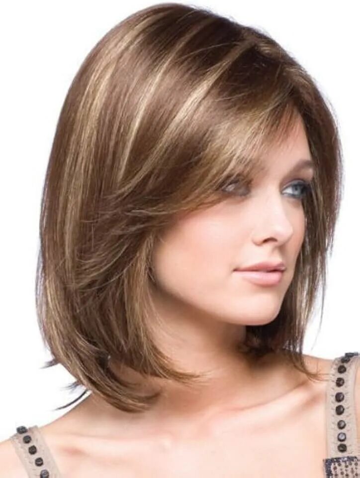 Красивые стрижки фото на средние Amazon.com: Wigs For Women Over 50
