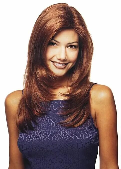 Красивые стрижки на длинные густые волосы Peluqueria El Carmen Ollerias Cordoba Oposiciones Ariete Long layered hair, Long