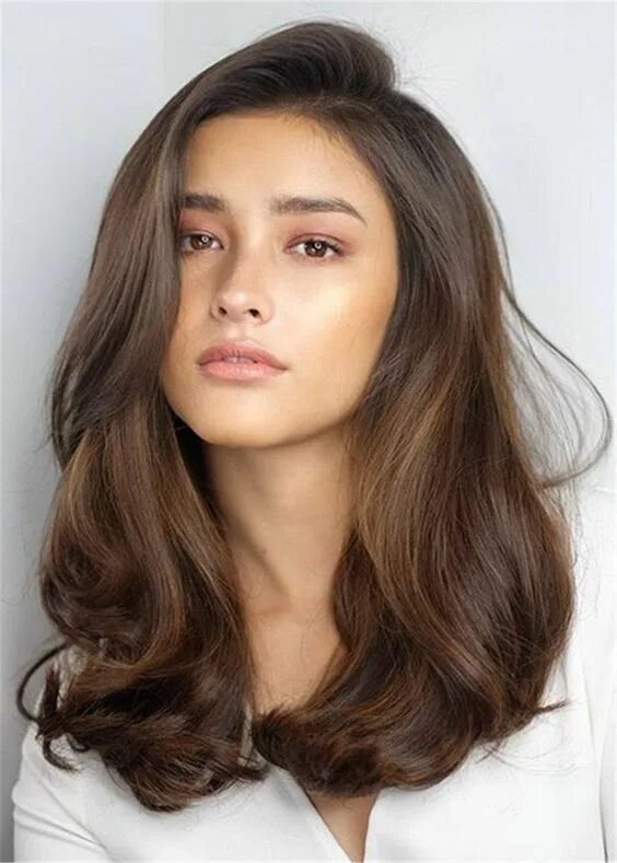 Красивые стрижки на длинные густые волосы The Inspiration Photos I Took Along to My Last Salon Appointment Medium hair sty