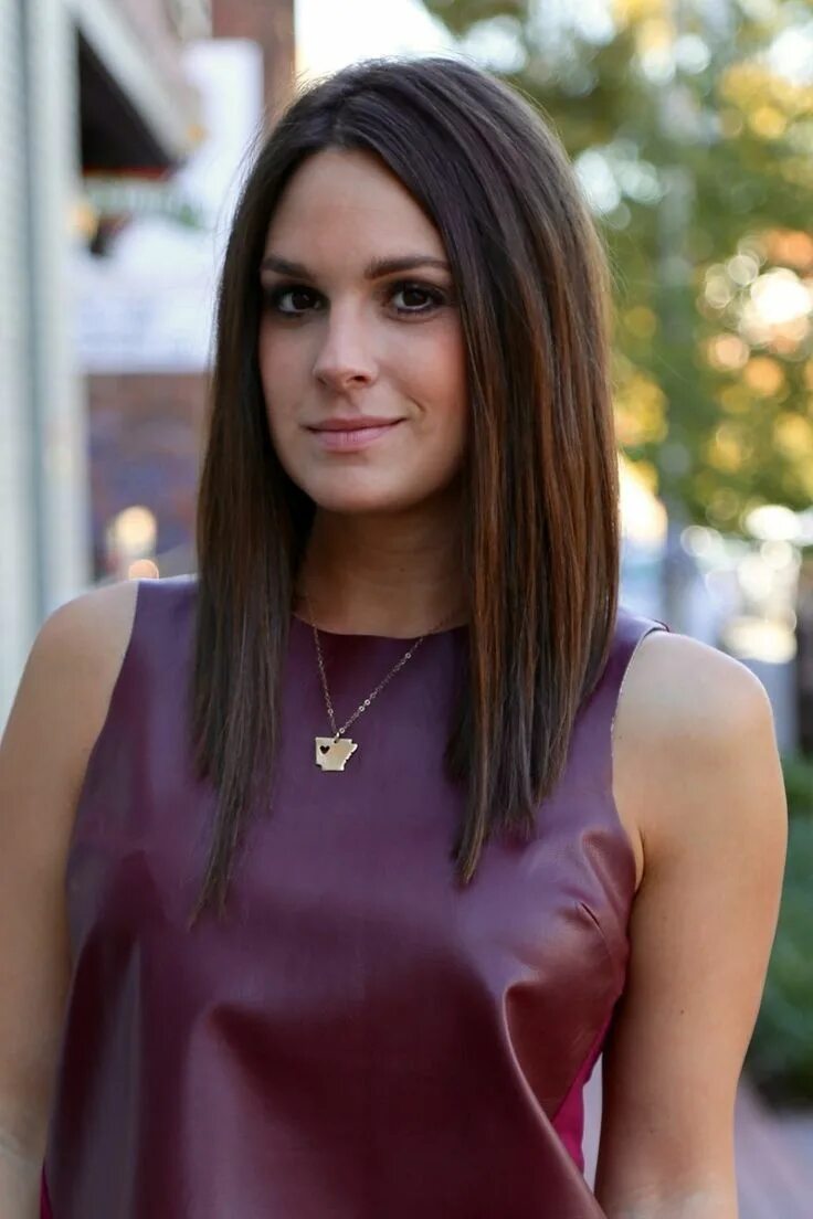 Красивые стрижки на длинные волосы без челки Pin on Cortes de cabello corto Angled bob hairstyles, Long bob hairstyles, Long 