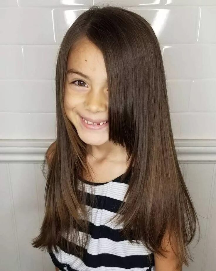 Красивые стрижки на длинные волосы девочке Pin on Kids Hairstyles