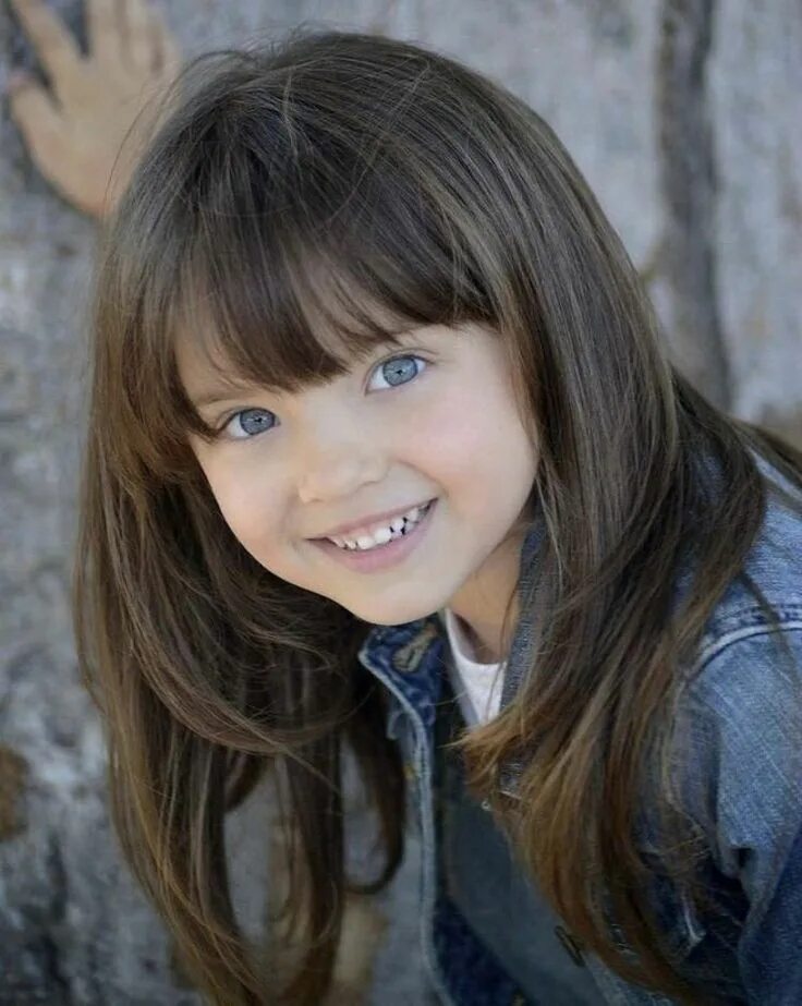 Красивые стрижки на длинные волосы девочке Pin on Pony Frisur Charlotte