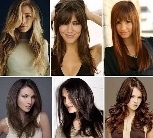 Красивые стрижки на длинные волосы названия Pin on Fashion Long fine hair, Cool hairstyles, Current hair styles