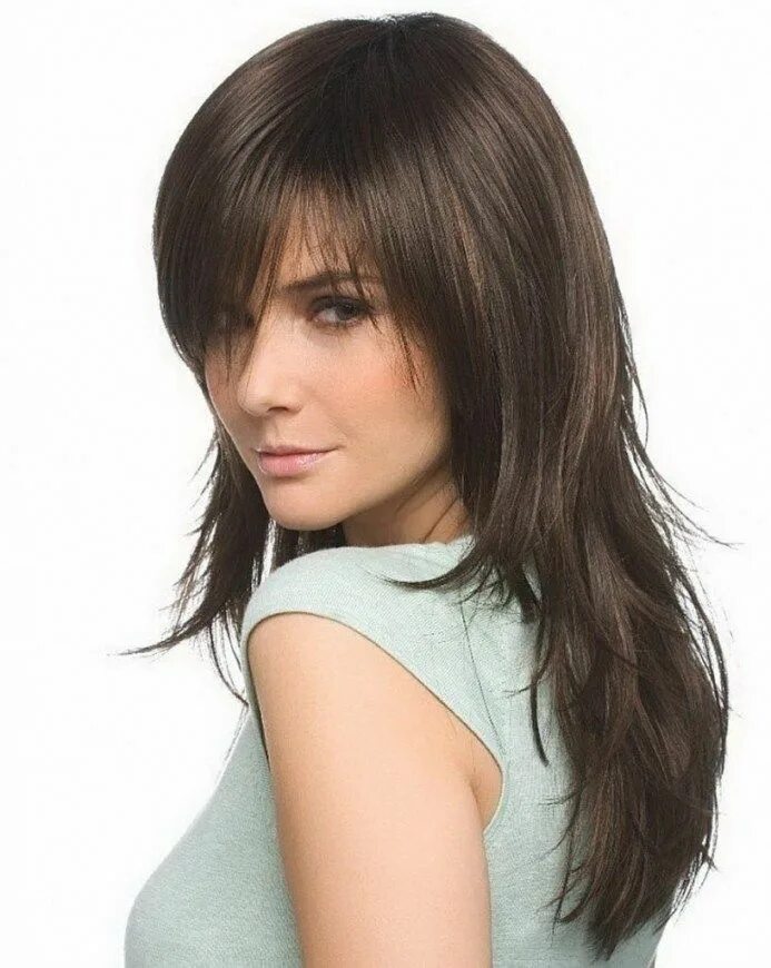 Красивые стрижки на длинные волосы с челкой Pin on Hairstyles Ideas For Me