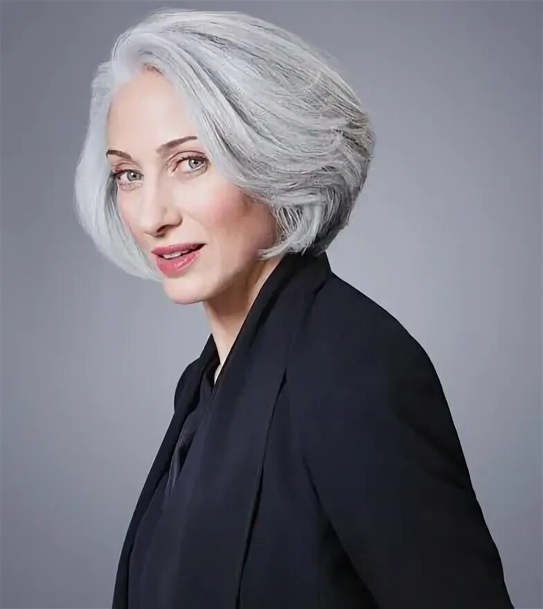 Красивые стрижки седые волосы фото 3 Tips for Embracing Grey Hair in 2023 Thick hair styles, Short hair styles, Old