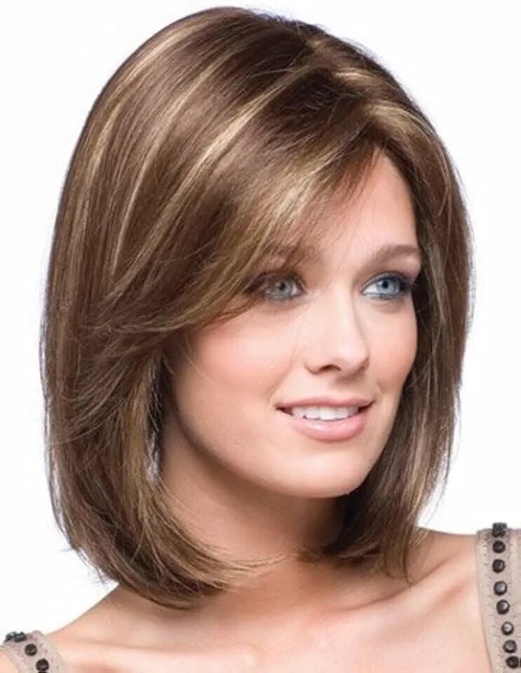 Красивые стрижки волос фото Amazon.com: Long Straight Blonde Wig With Bangs
