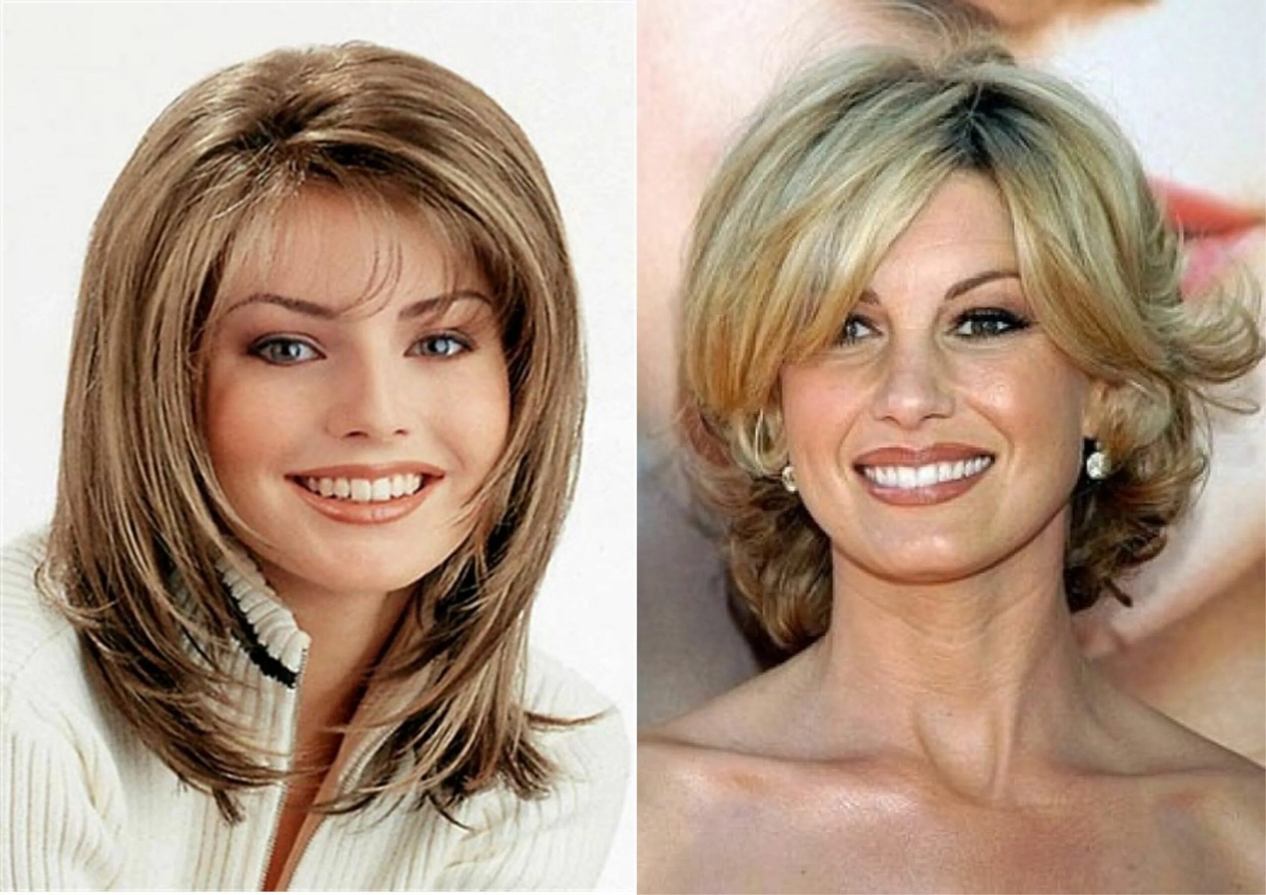 Красивые стрижки женщинам длинные Cortes de pelo para mujeres de 50 años. Peinados para mujeres de 40, 45, 50, 55,