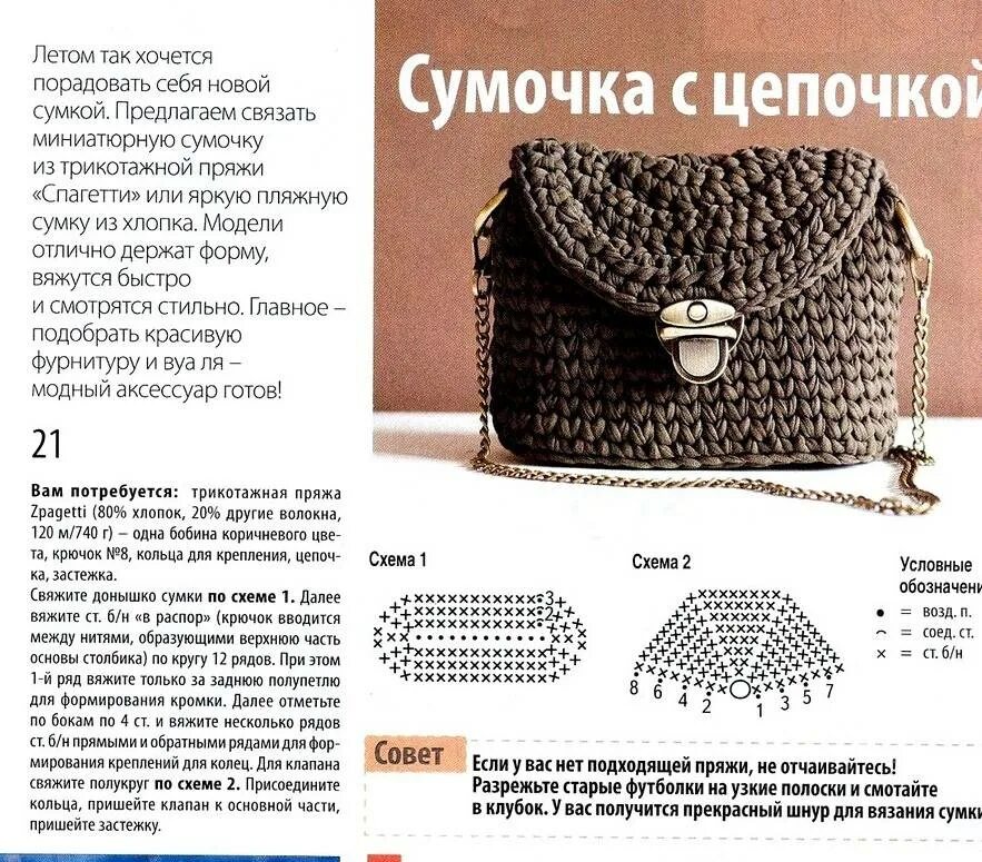 Красивые сумки крючком схемы и описание Картинки УРОК ВЯЗАНИЯ СУМКИ КРЮЧКОМ