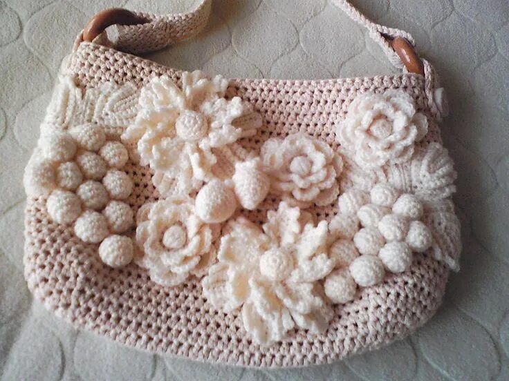 Красивые сумочки крючком Japanese translastion... gorgeous for ideas crochet bag Bolsos de ganchillo, Bol