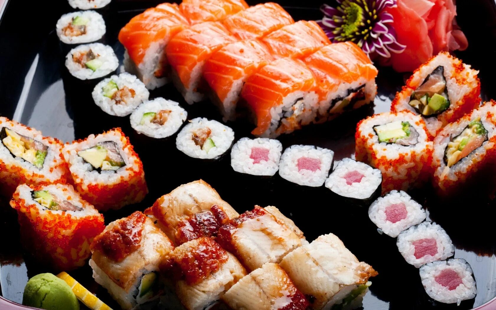 Красивые суши роллы фото Аутентичные японские рестораны в Москве Food, Sushi rice, Seafood cooking recipe