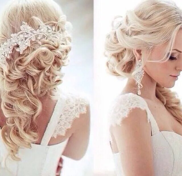 Красивые свадебные прически New! Stunning Wedding Hairstyle Inspiration from Elstile - MODwedding Wedding ha