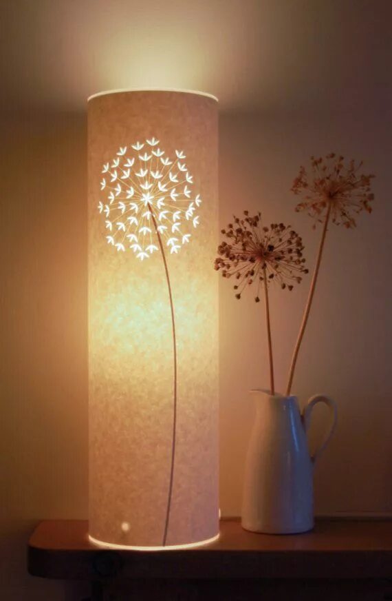Красивые светильники своими руками Tall Allium Lamp by Hannahnunn on Etsy Table lamp design, Lamp, Table lamp
