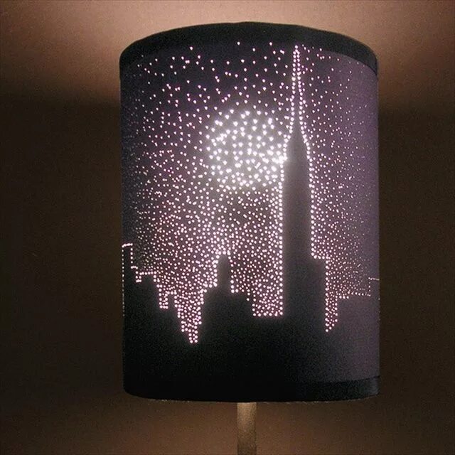 Красивые светильники своими руками 15 Very Cool DIY Lamp Ideas Lampshade makeover, Diy lamp shade, Diy room decor f