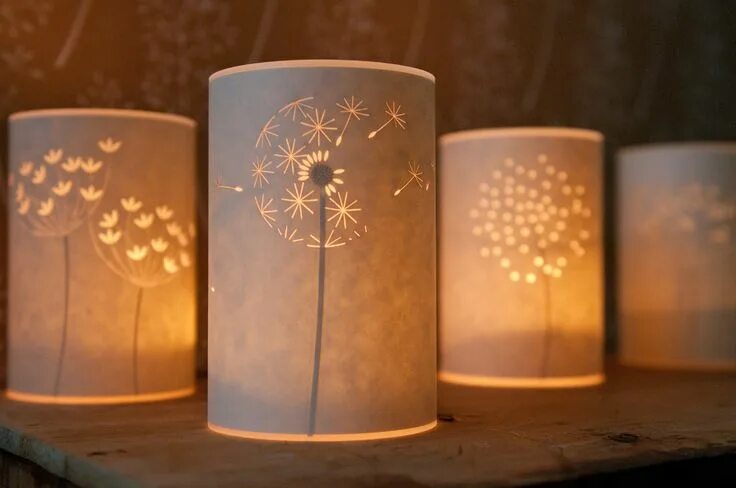 Красивые светильники своими руками lights inspired by nature - Google Search Candle cover, Candle lamp diy, Handmad