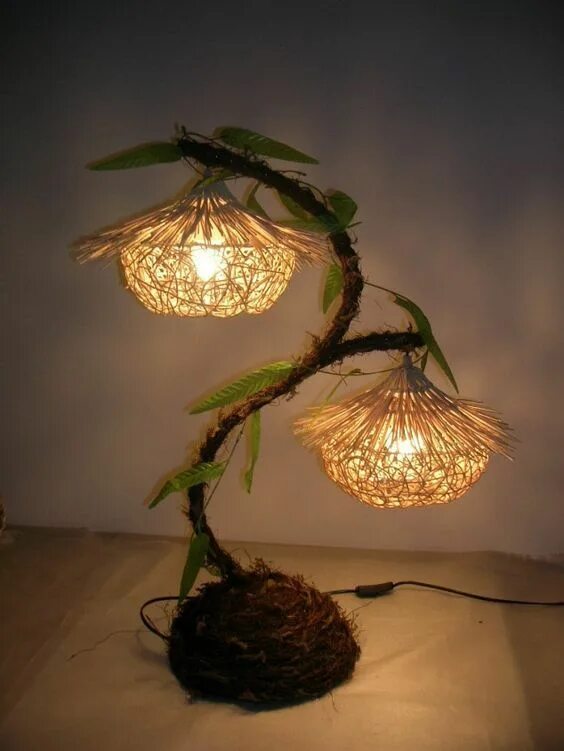 Красивые светильники своими руками 50 creative decorating lamp ideas for interior - Page 6 of 50 - SooPush Creative
