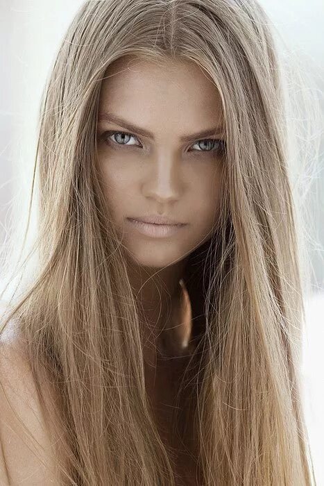 Красивые светло русые волосы фото Oleksa Shimanskaya - Fashion Models Blonde hair color, Light hair color, Light b
