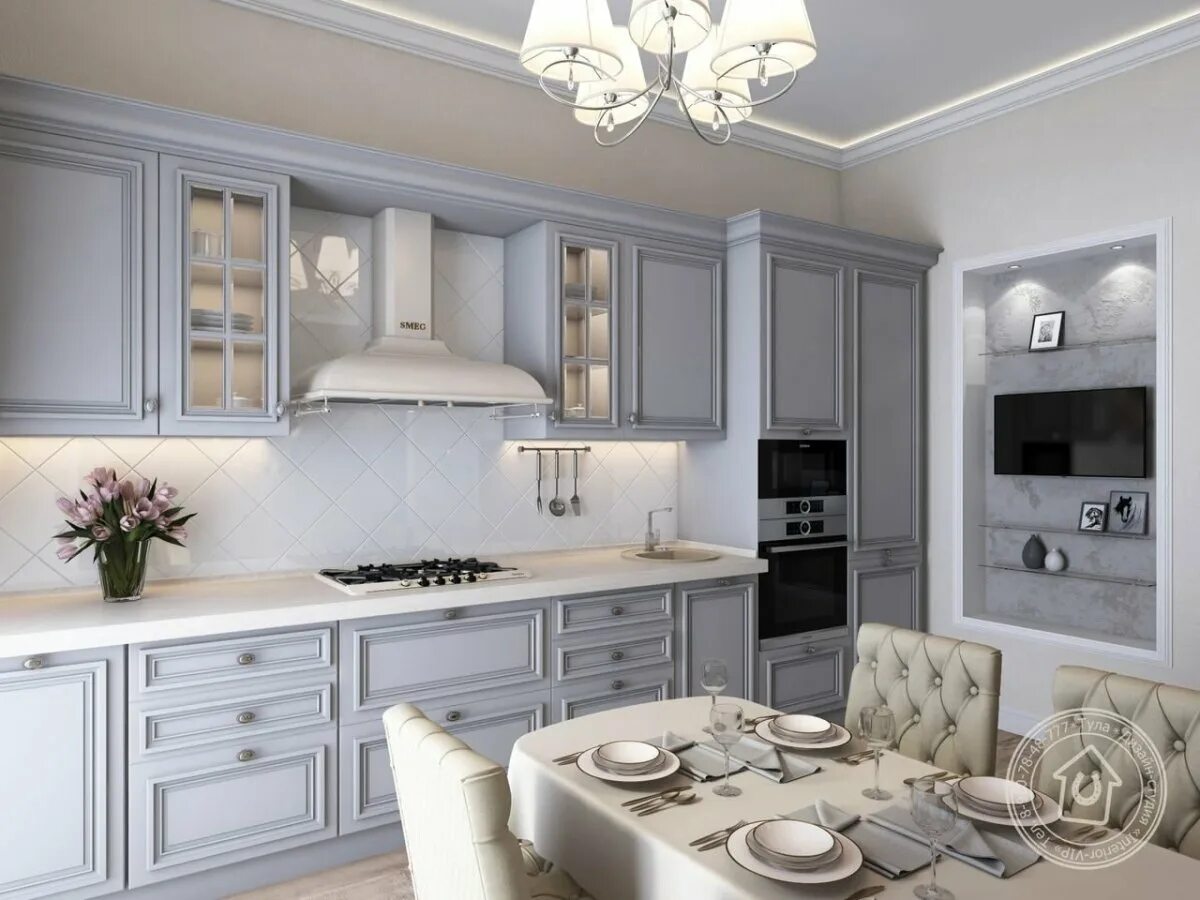 Красивые светлые кухни фото Городская кухня фото - Coffeebull.ru