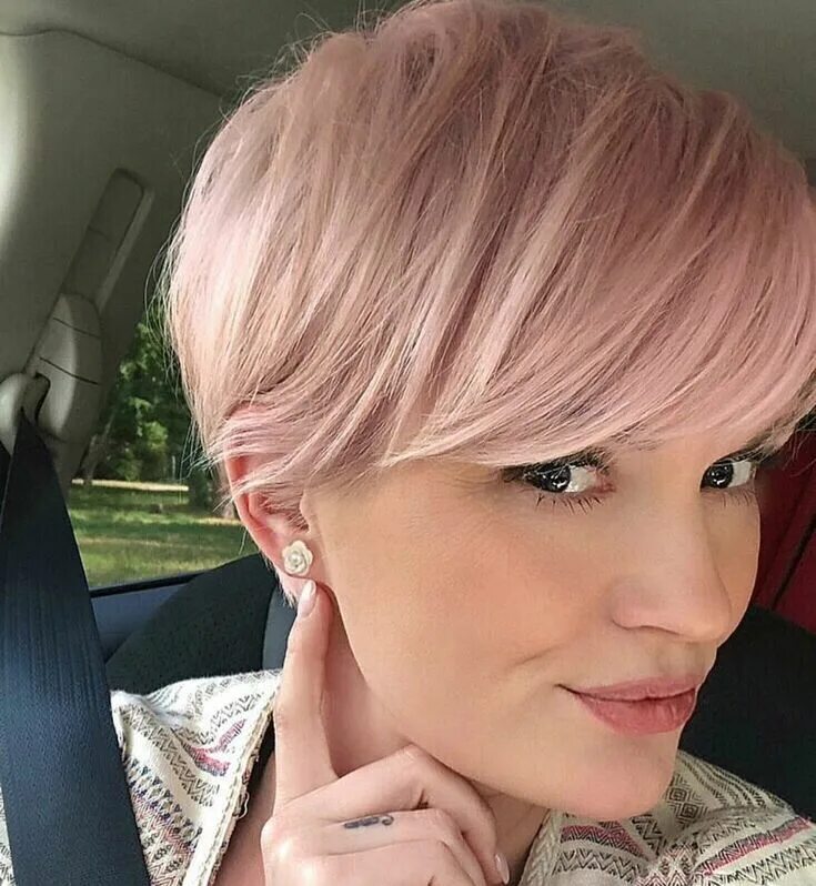 Красивые светлые волосы короткие фото Pin on Hair Pink hair, Pink short hair, Pink blonde hair