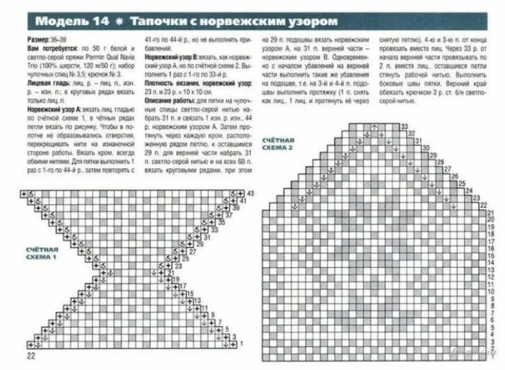 Красивые тапочки схема вязания спицами Следки из трех петель... Милые домашние тапочки Вязание, Варежки