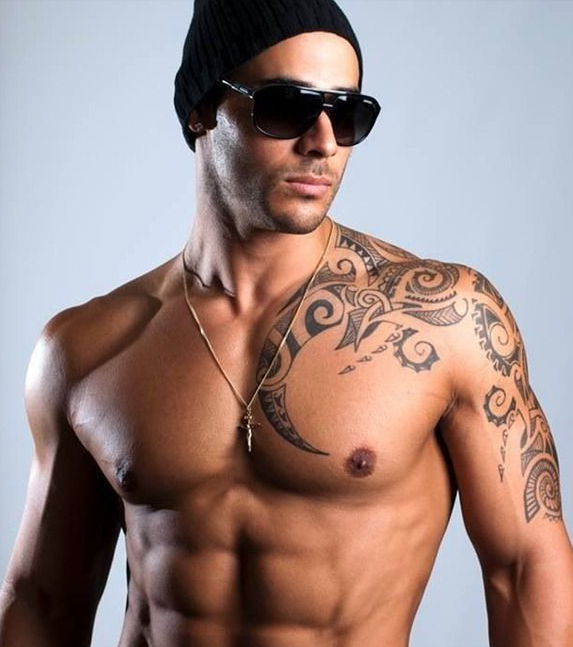 Красивые тату для мужчин фото 14 Shoulder Tribal Tattoos Tribal shoulder tattoos, Tattoo designs men, Mens sho