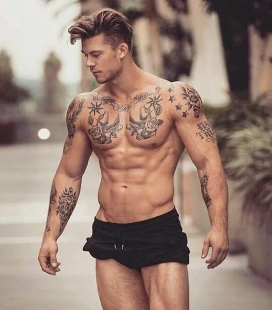 Красивые тату для мужчин фото Adonis Files Online fitness coaching, Inked men, Boy celebrities