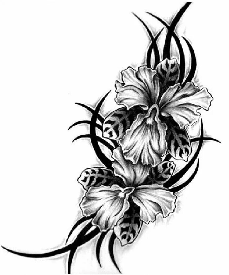 Красивые тату фото эскизы Картинки по запросу цветы тату Flower leg tattoos, Delicate flower tattoo, White